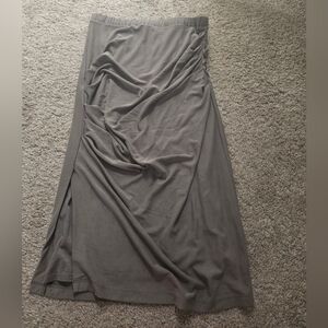 Express Asymmetrical Green Skirt